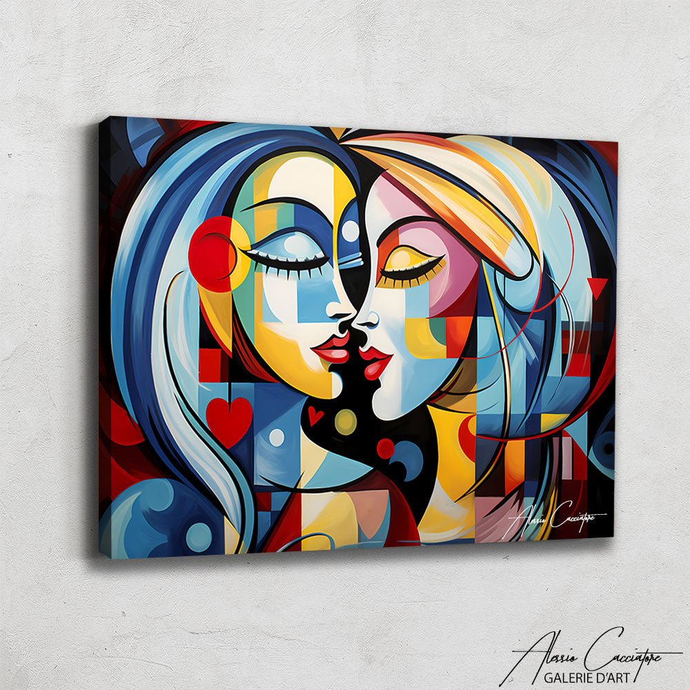 Grand Tableau Cubisme 