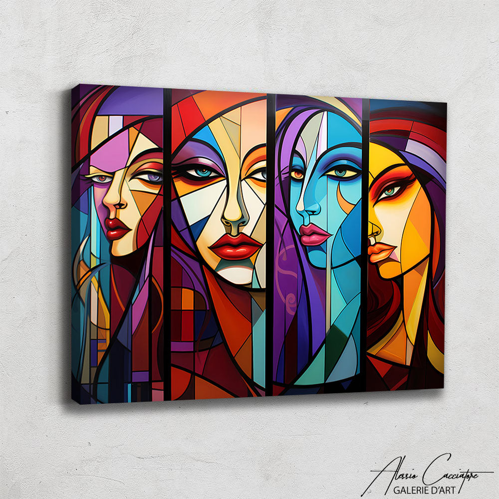 Tableau Style Cubiste