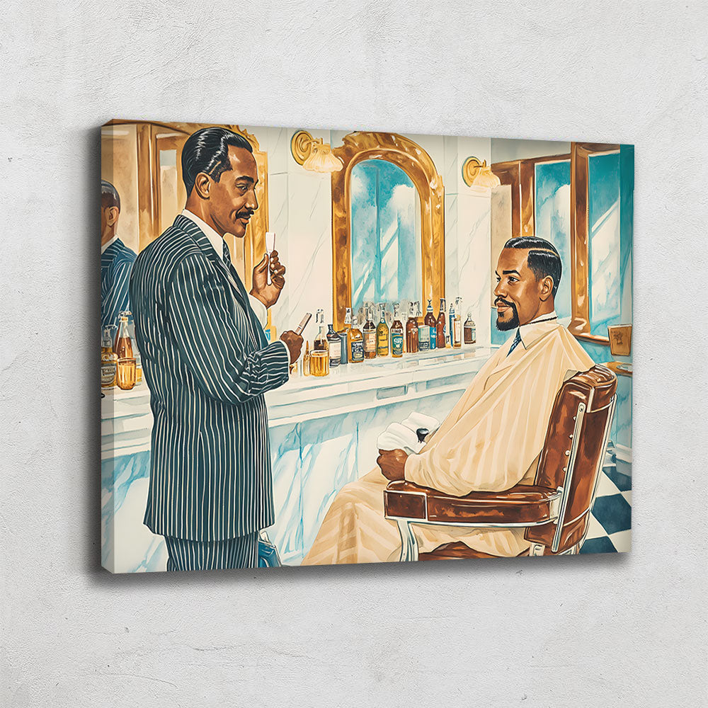 Tableau Barbier Vintage