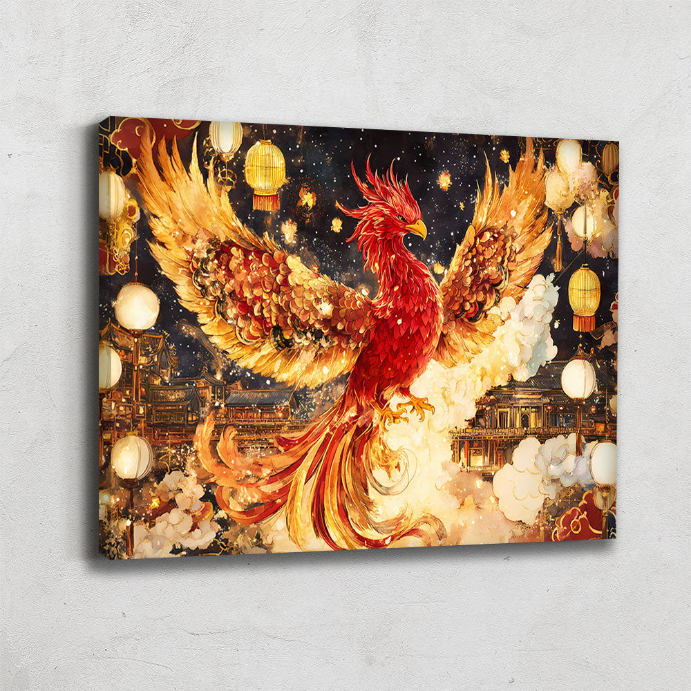 TABLEAU PHOENIX ABSTRAIT
