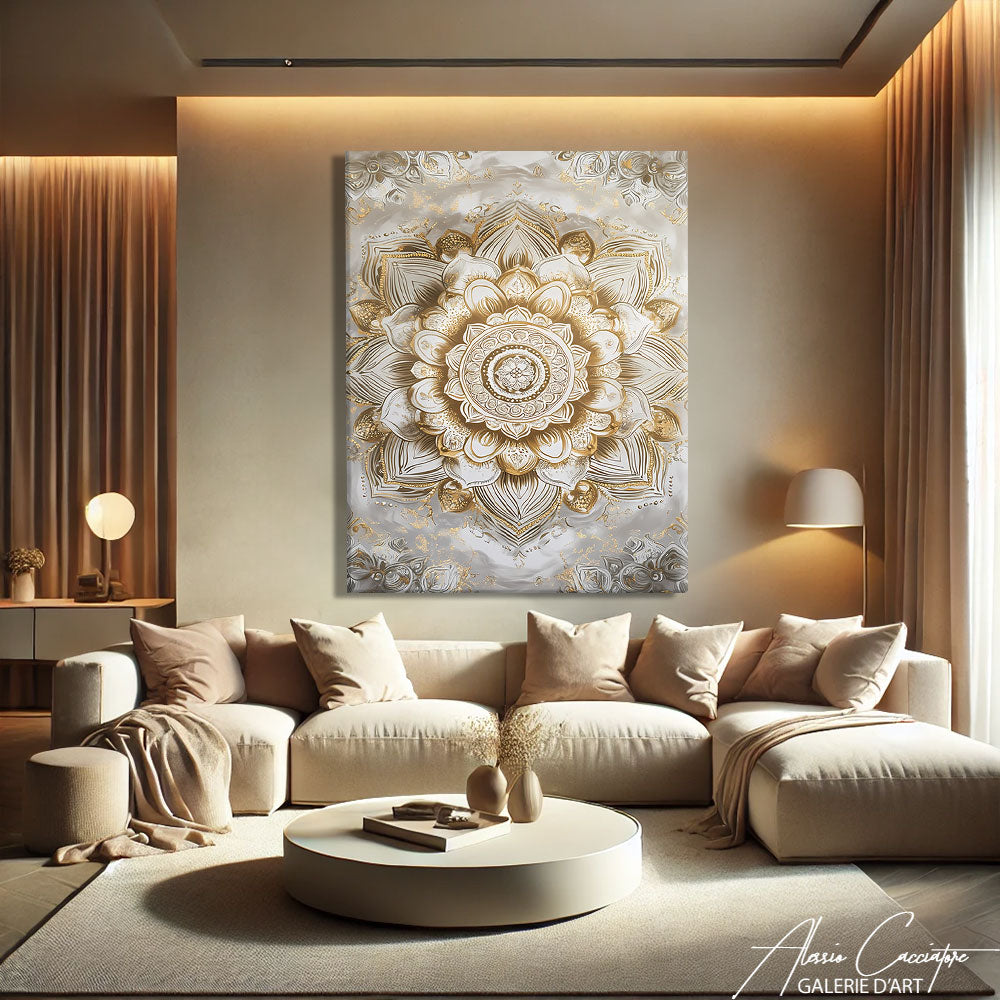 Tableau Mandala Cercle
