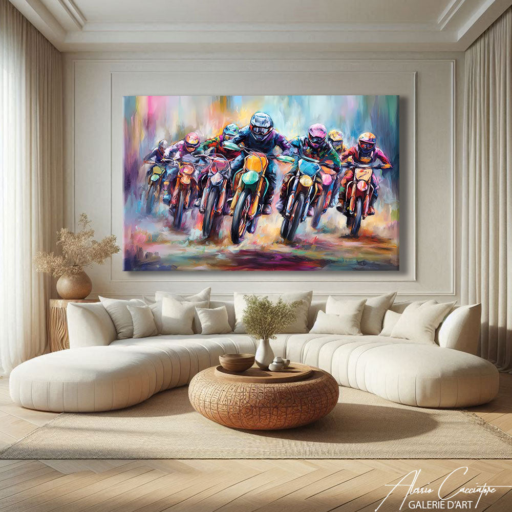 Tableau Moto Sportive