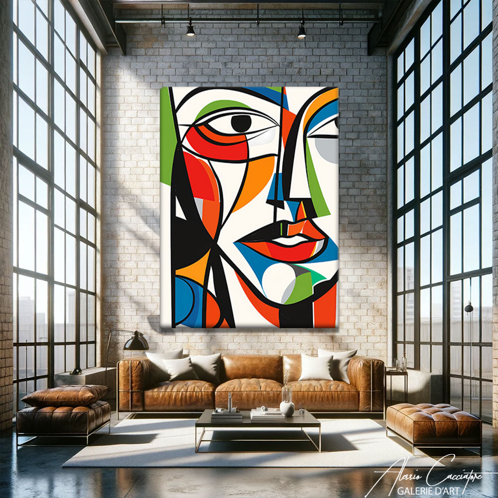 Cubism Painting | Alessio Cacciatore