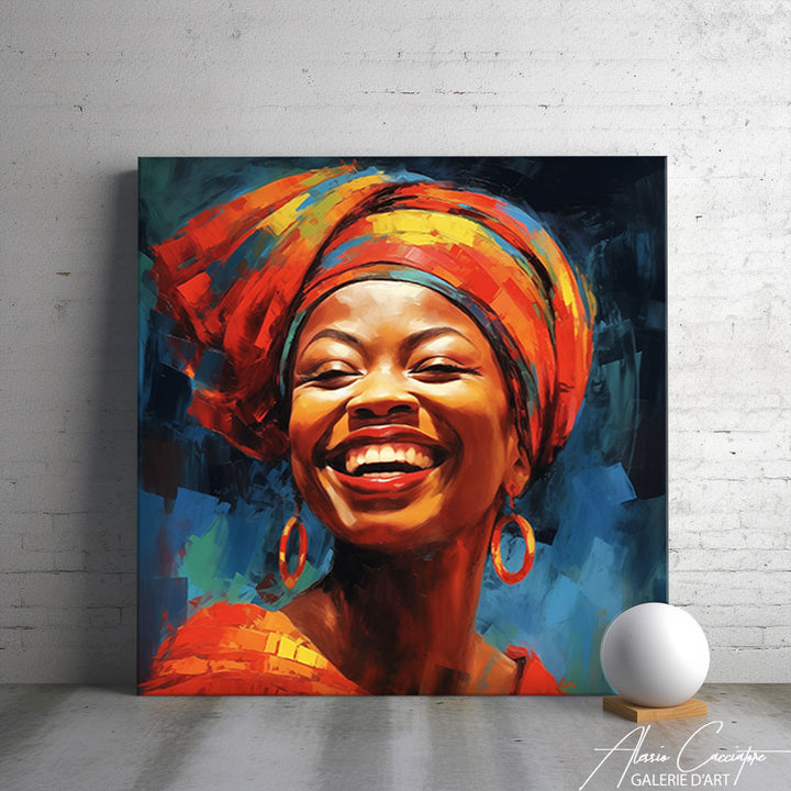 Peinture Africaine à Huile