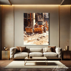 tableau loft industriel