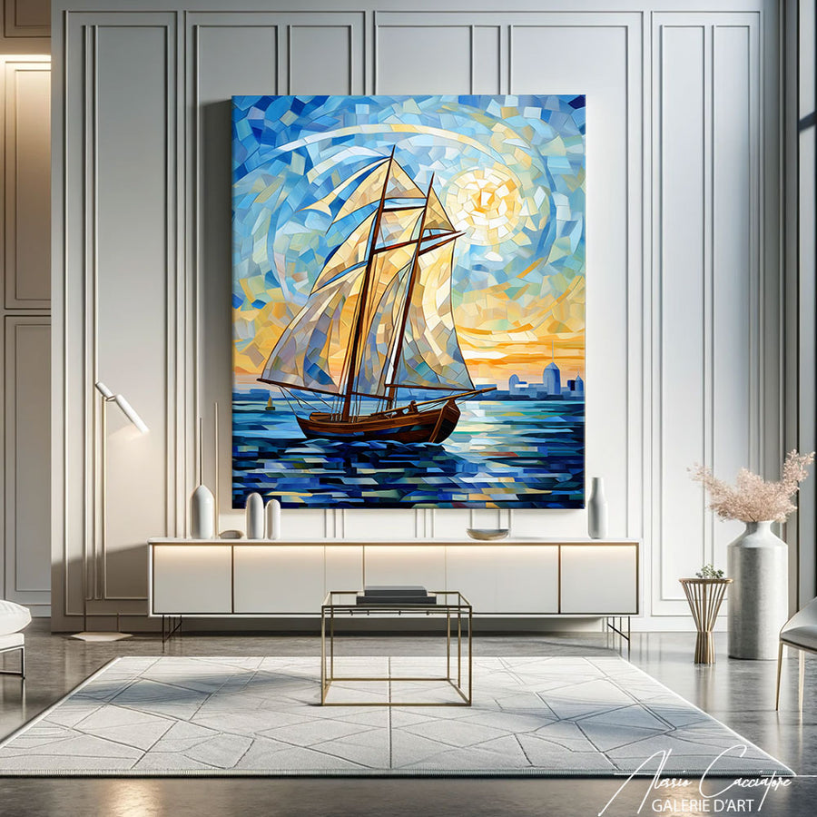 tableau design bateau – mise en situation