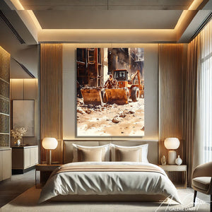 tableau style industriel