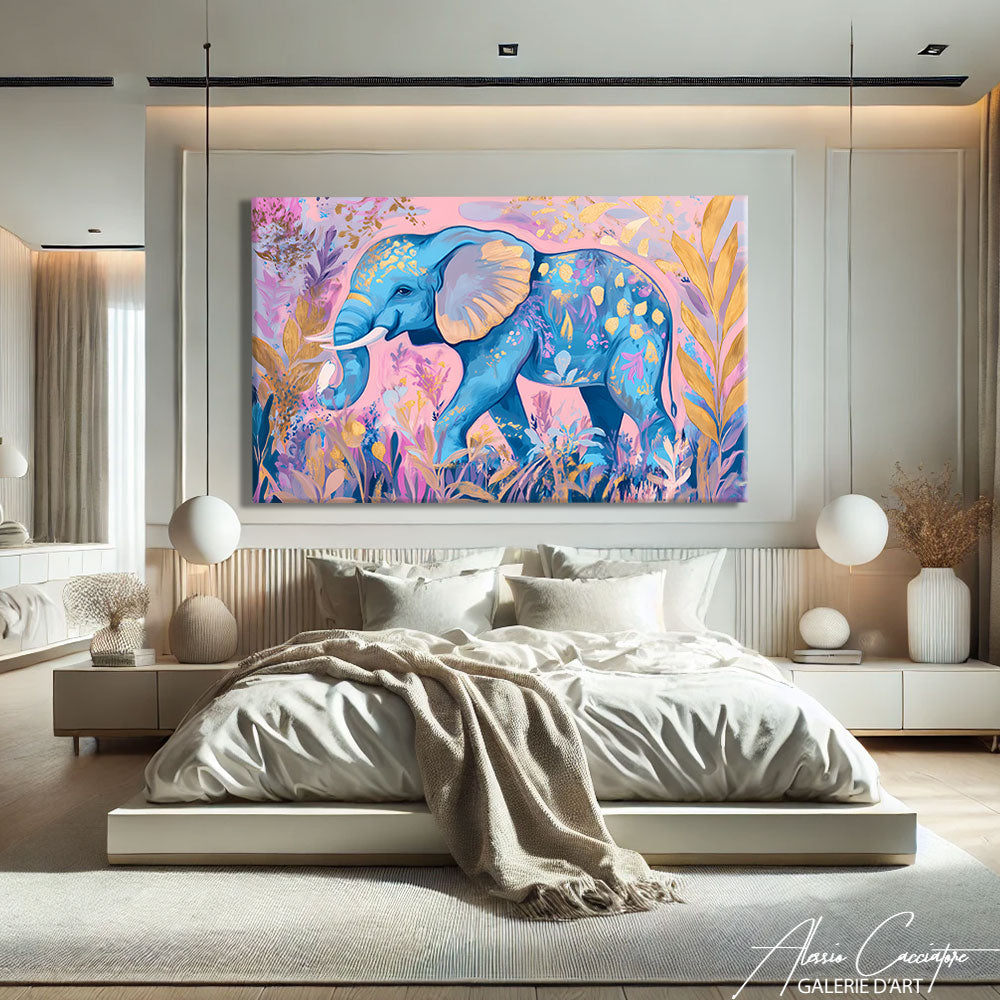 Tableau XXL éléphant
