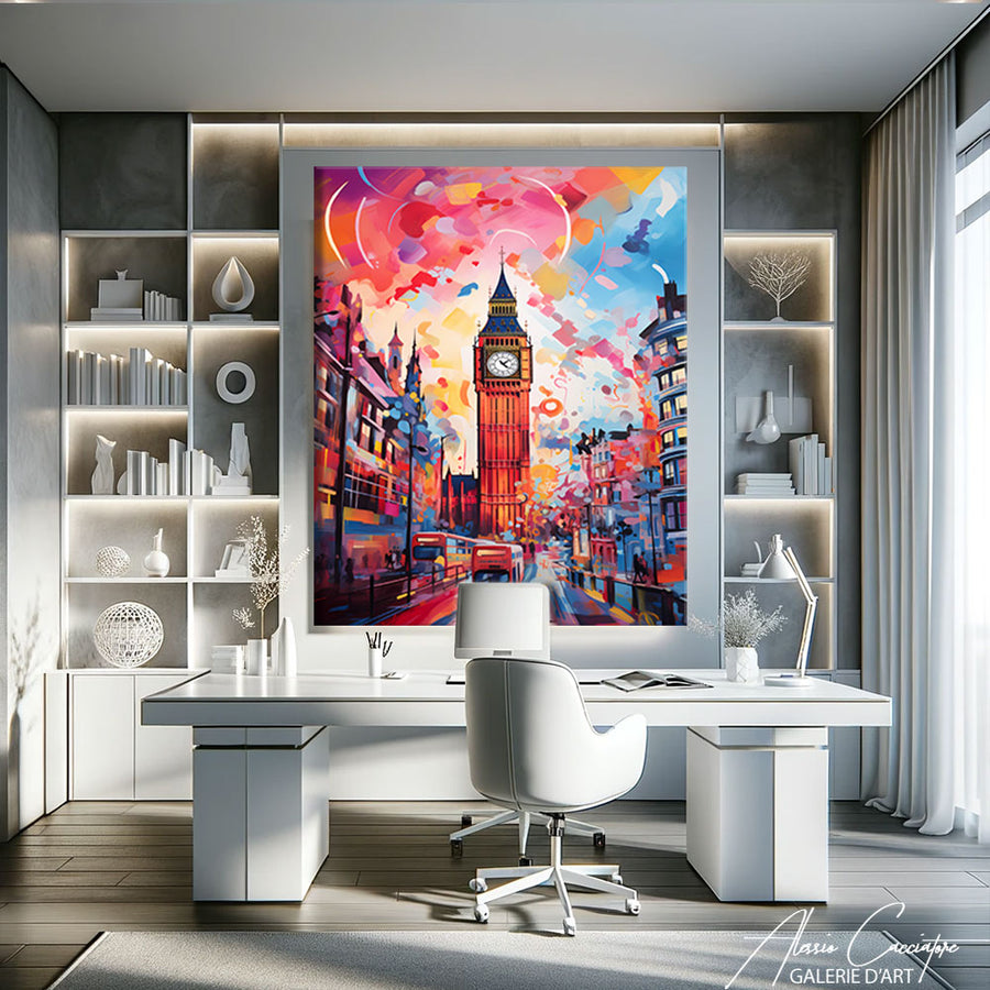 tableau london big ben – mise en situation