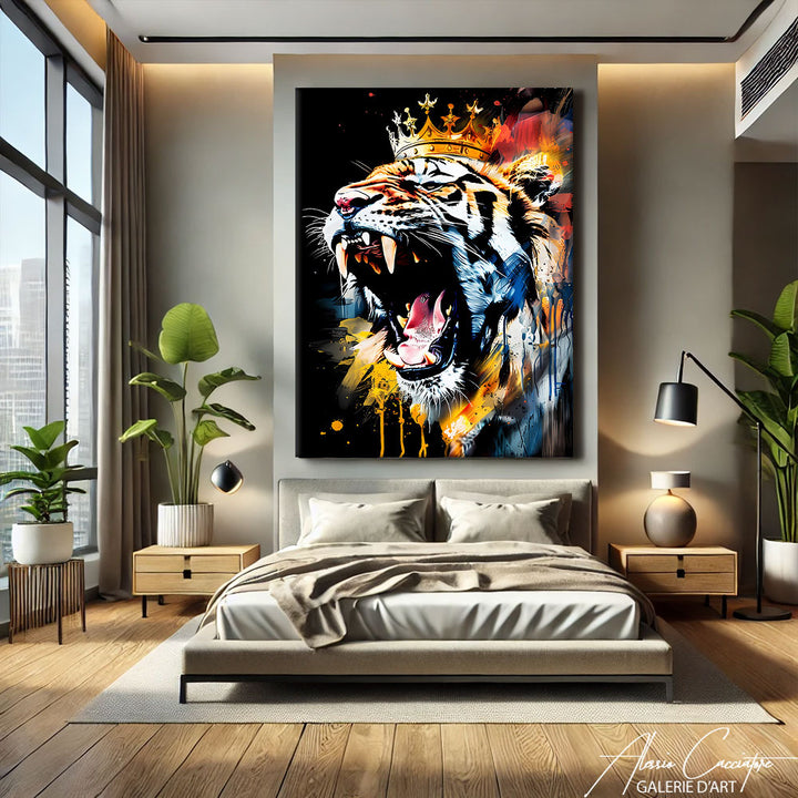 Tableau Tigre Toile 