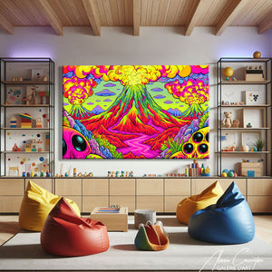 Affiche Psychedelique
