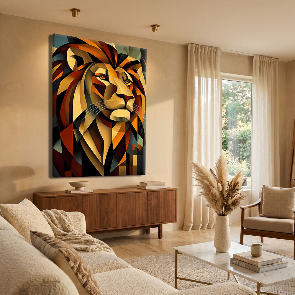 Décoration Murale Avec Des Formes Géométriques