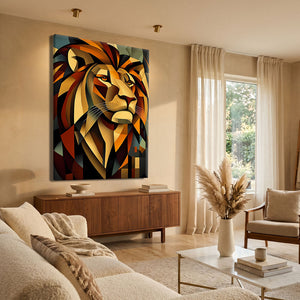 Décoration Murale Avec Des Formes Géométriques
