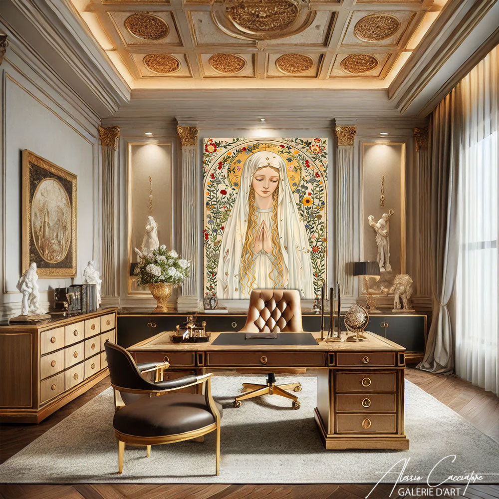 Tableau Renaissance Vierge