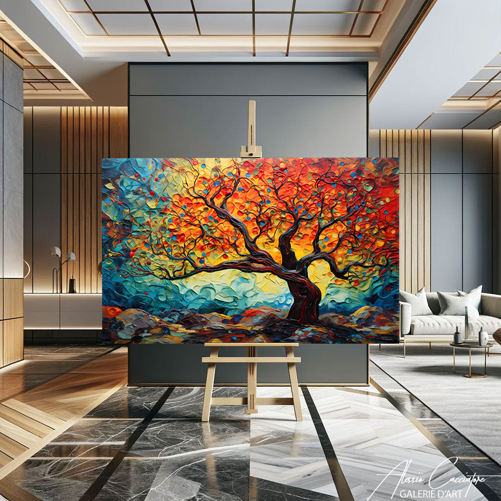 Grand tableau Arbre de vie