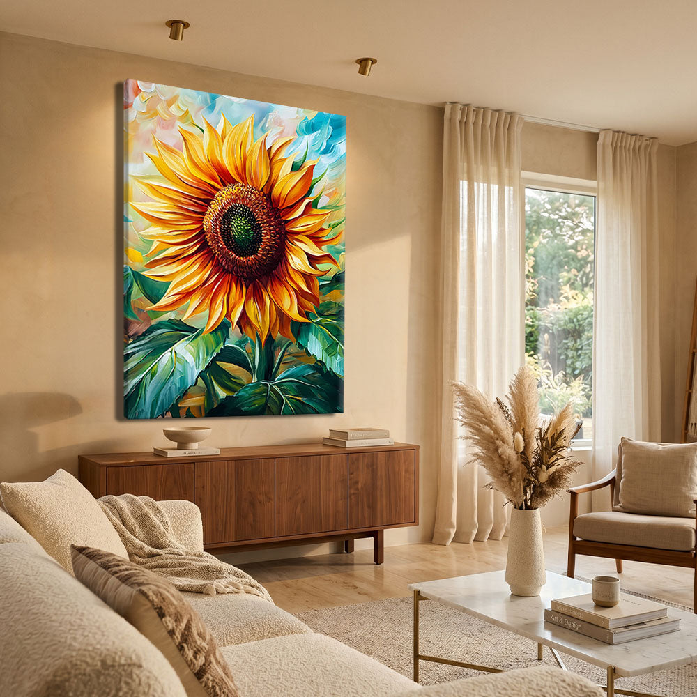 Affiche Tournesol Tableau