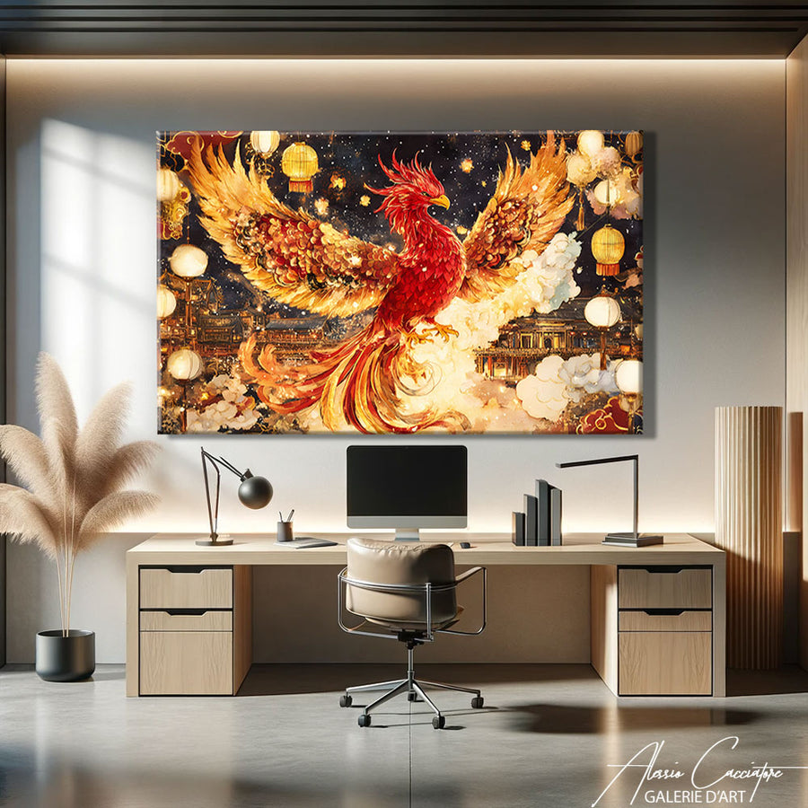 TABLEAU PHOENIX ABSTRAIT – mise en situation