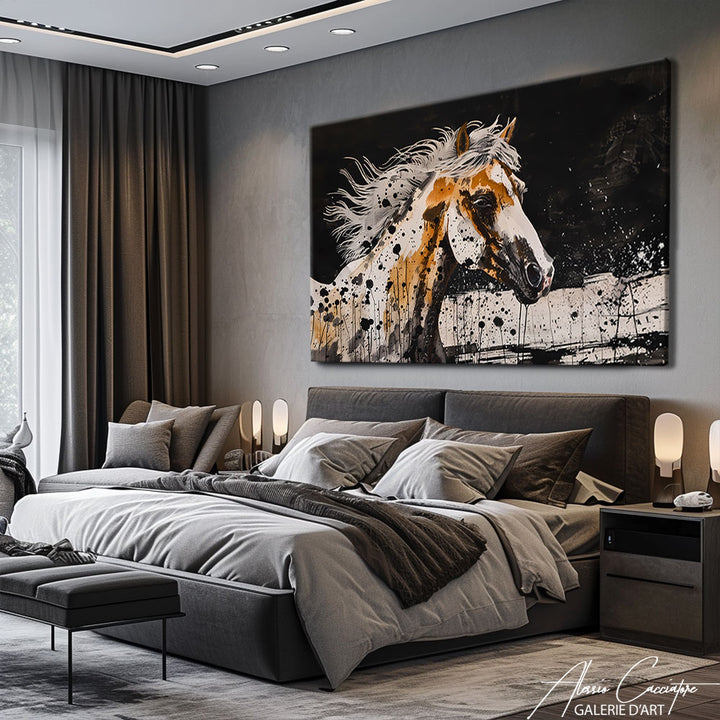 Tableau Cheval Peinture
