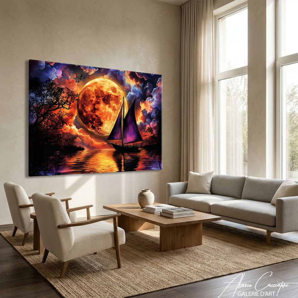 tableau lac