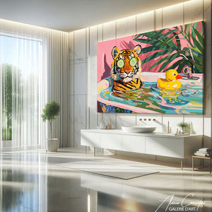 tableau salle de bain