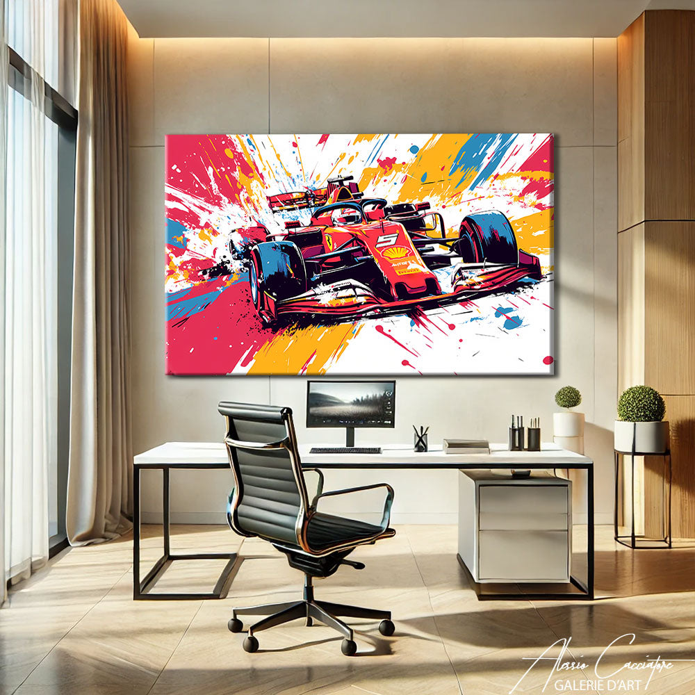 Tableau F1 Ferrari