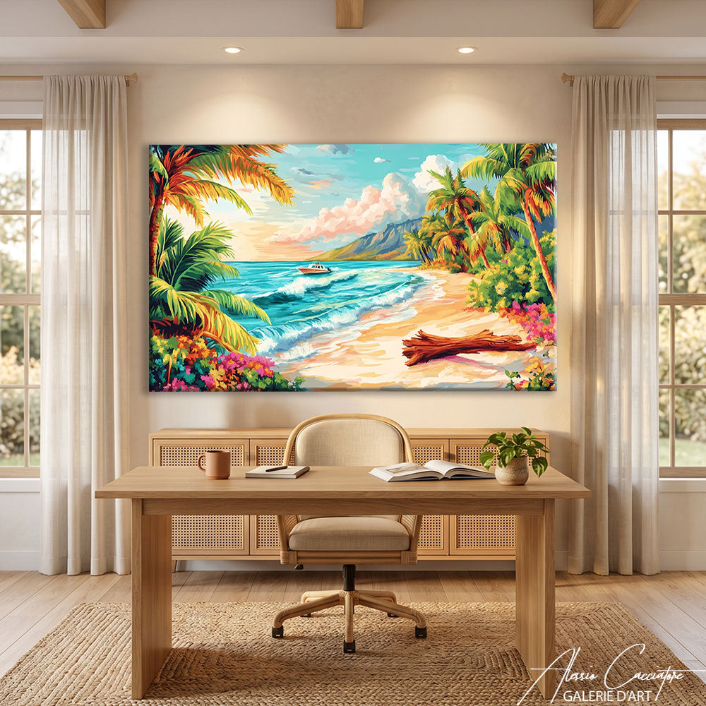 Affiche Plage De Sable