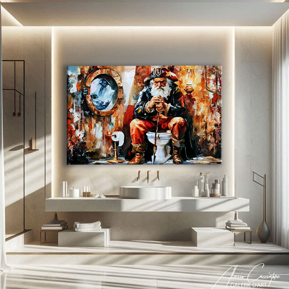 Affiche WC Moderne