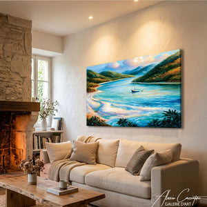 Affiche Plage Tableau