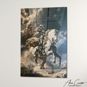 Cadre Moyen Age Chevalier