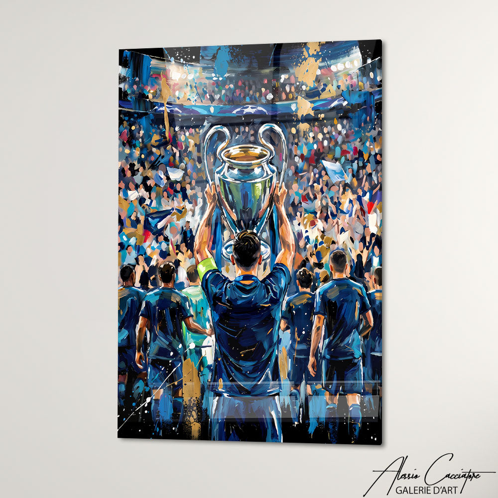 Cadre Peinture Foot