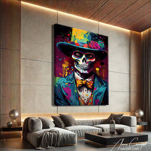 tableau tête mexicaine