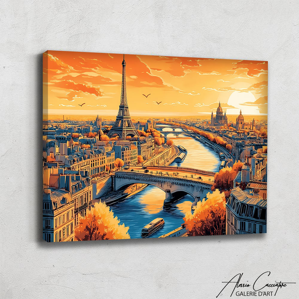 Tableau Paris Peinture
