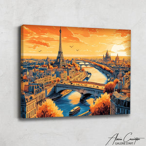 Tableau Paris Peinture