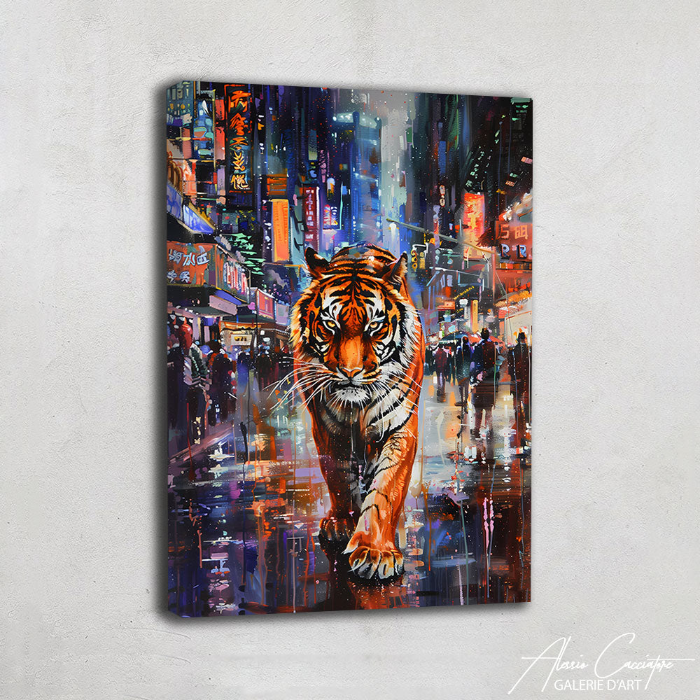Peinture Tableau Tigre
