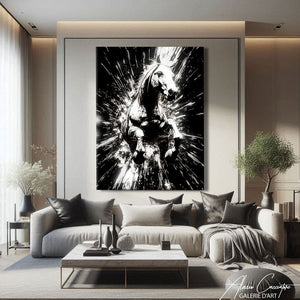 tableau noir et blanc