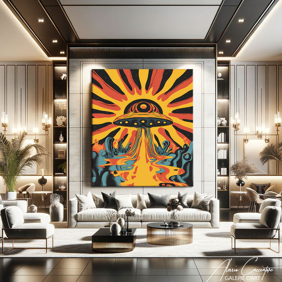 Tableau Psychedelic – mise en situation