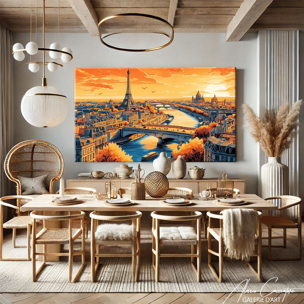 Tableau Paris Peinture
