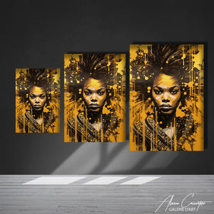 tableau femme africaine
