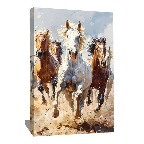 tableau chevaux