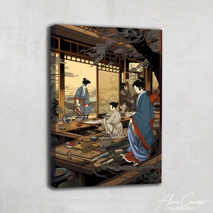 tableau style japonais