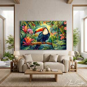 Peinture Peinture Jungle
