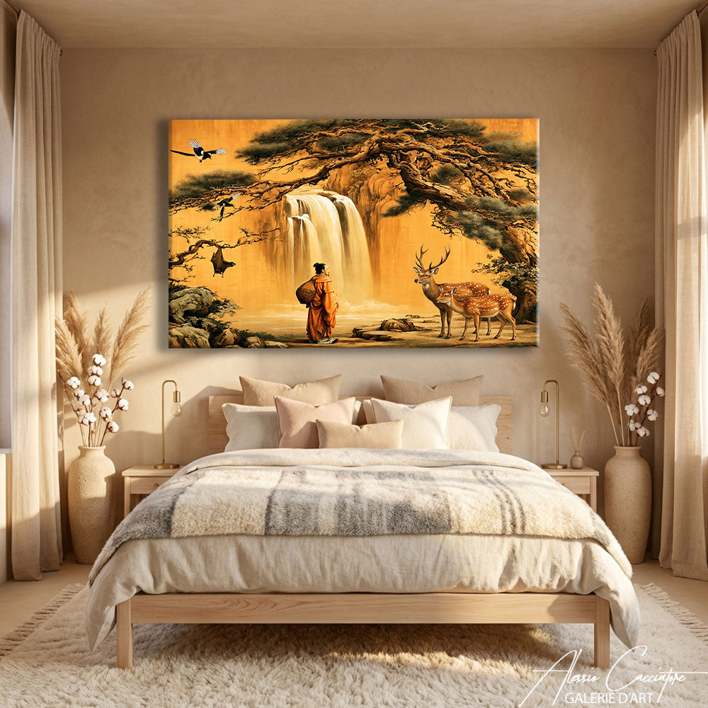 tableau cerf