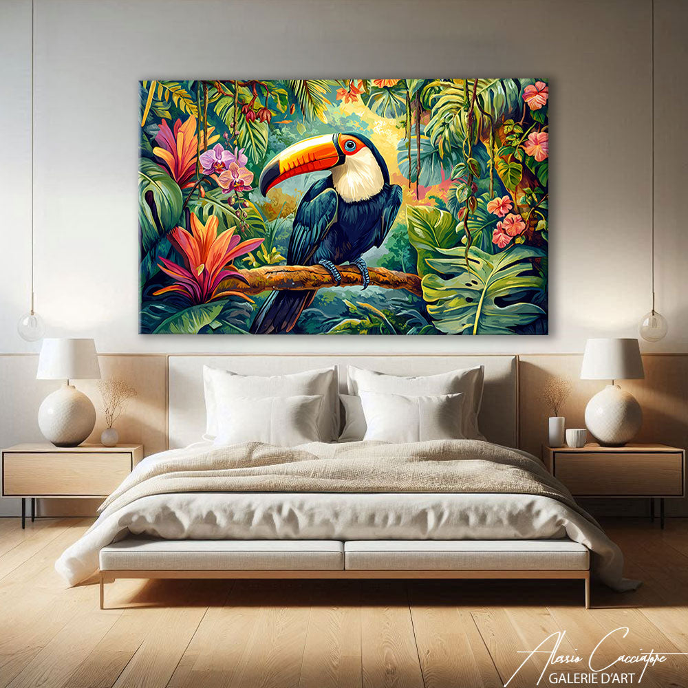 Toile Peinture Jungle