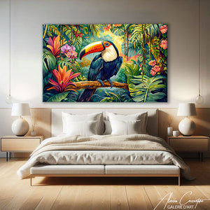 Toile Peinture Jungle