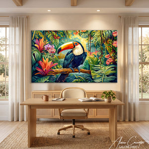 Affiche Peinture Jungle