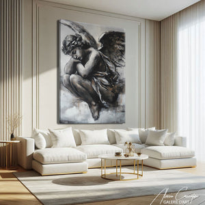 TABLEAU ANGE ABSTRAIT