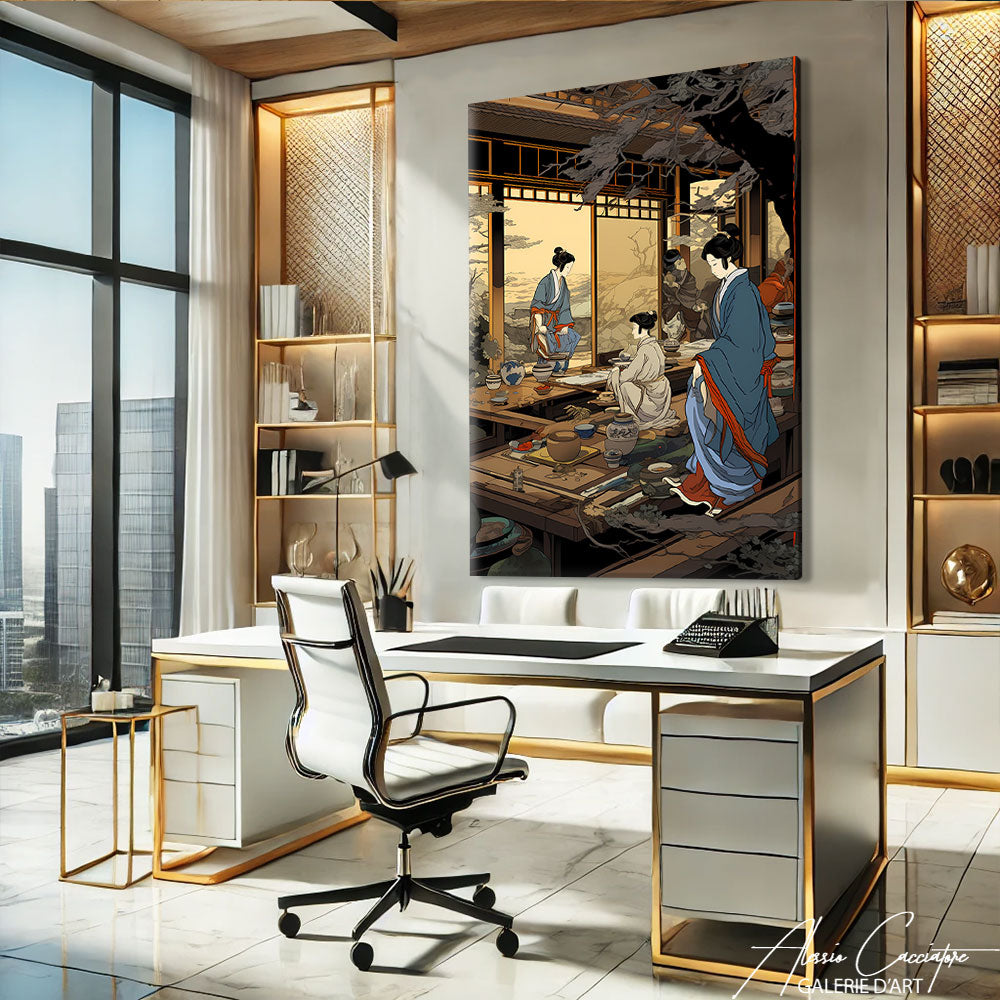 TABLEAU JAPONAIS MODERNE
