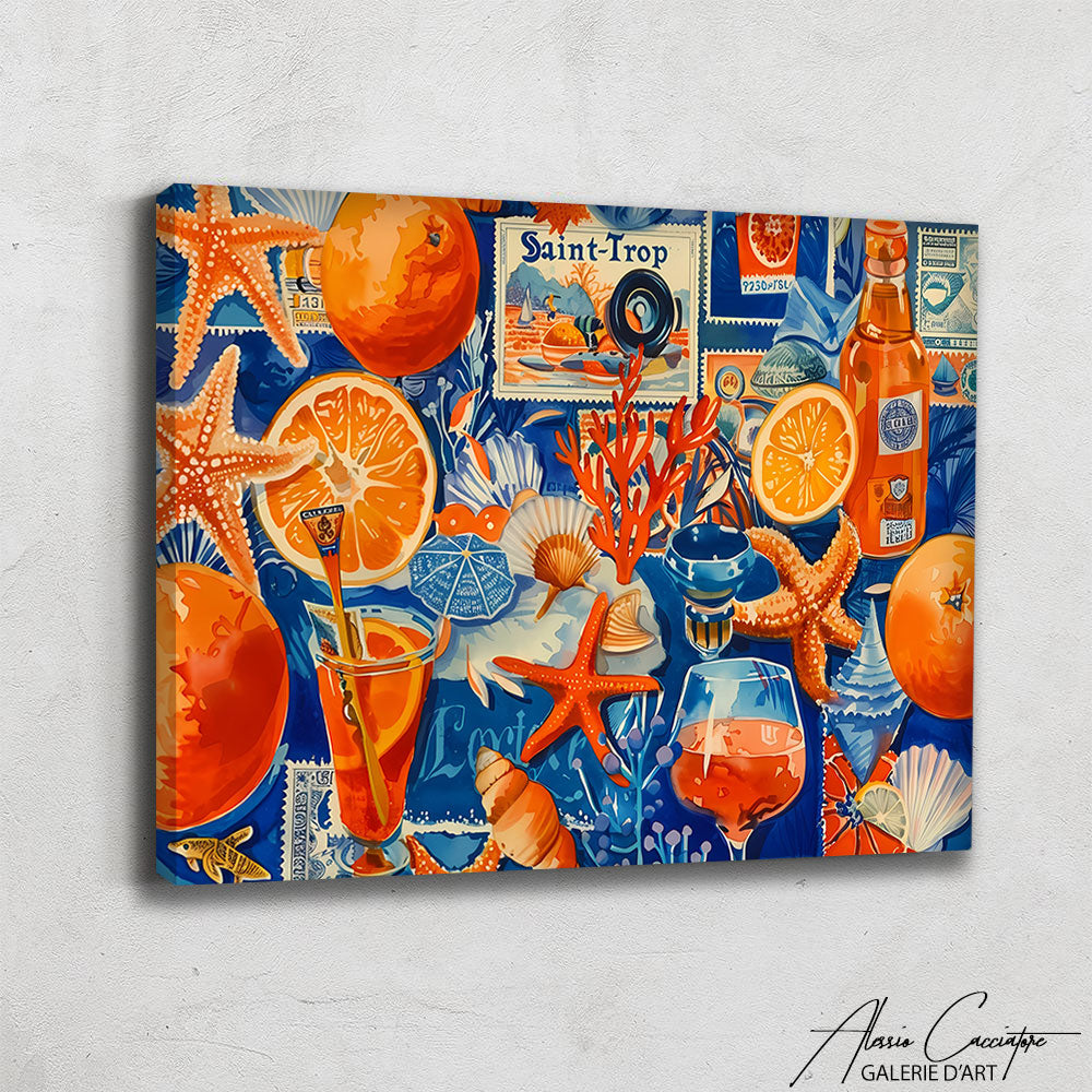 Tableau Aquarelle Contemporaine