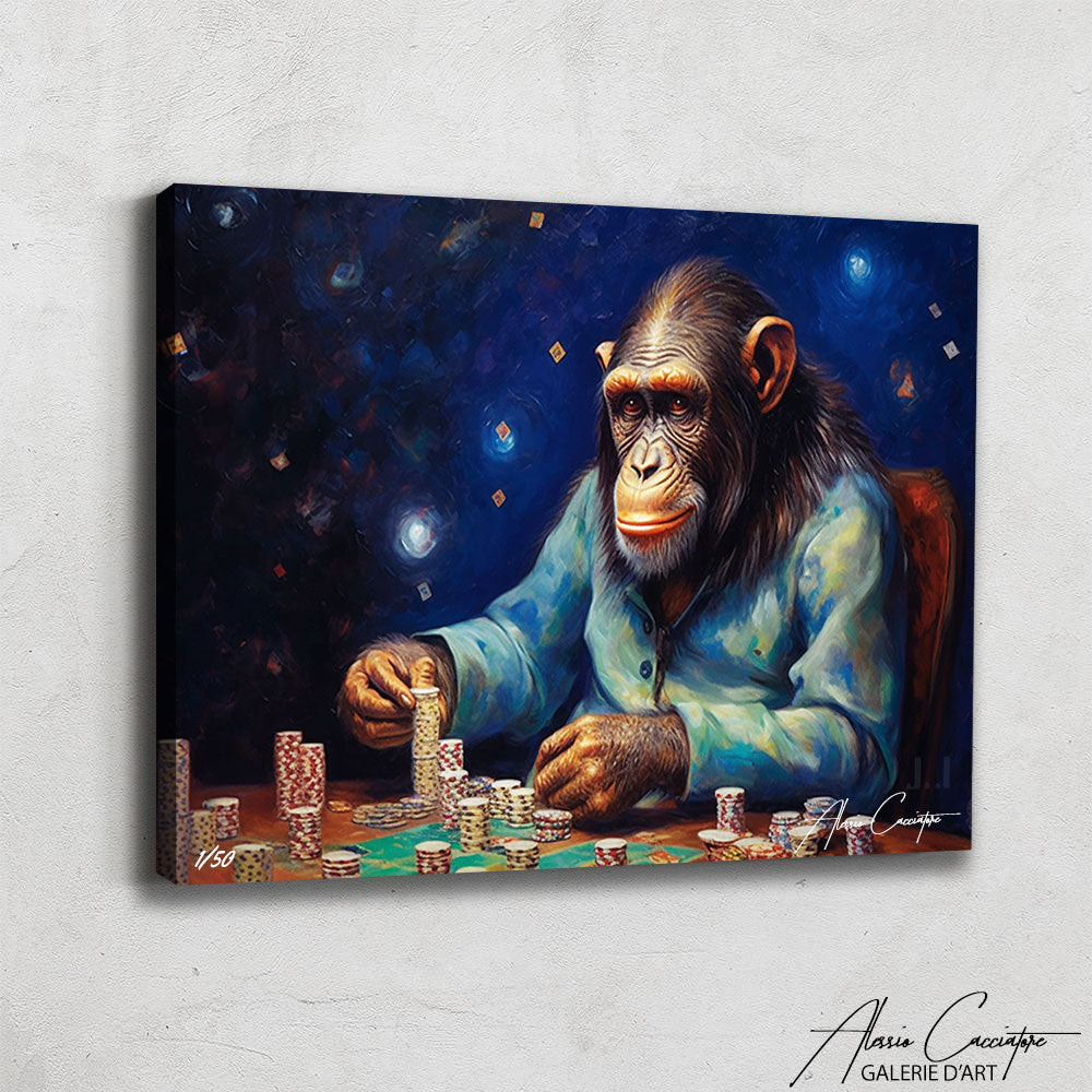tableau singe poker