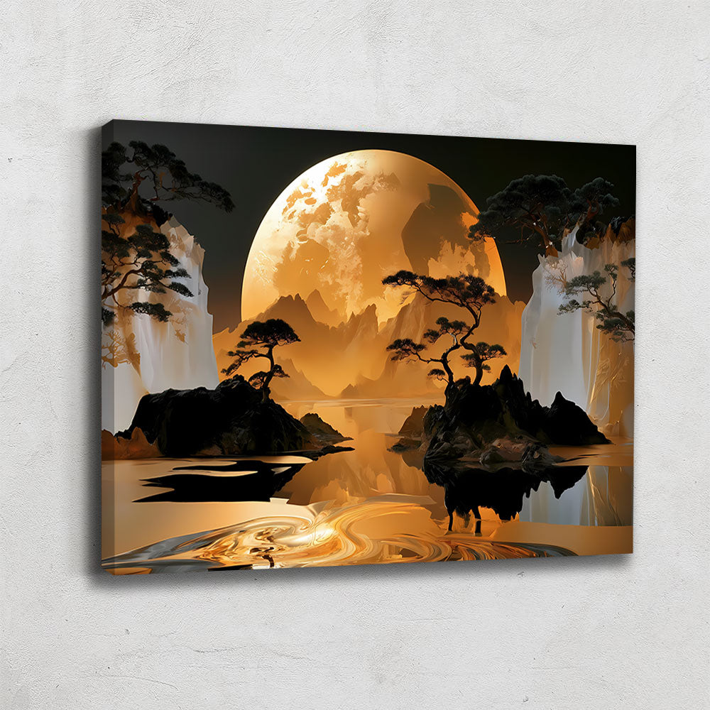 TABLEAU POUR DÉCO JAPANDI